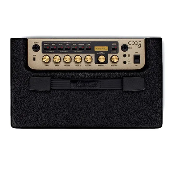 Marshall CODE25 25W 10Inch Digital Modelling Guitar Amp Combo with Digital FX