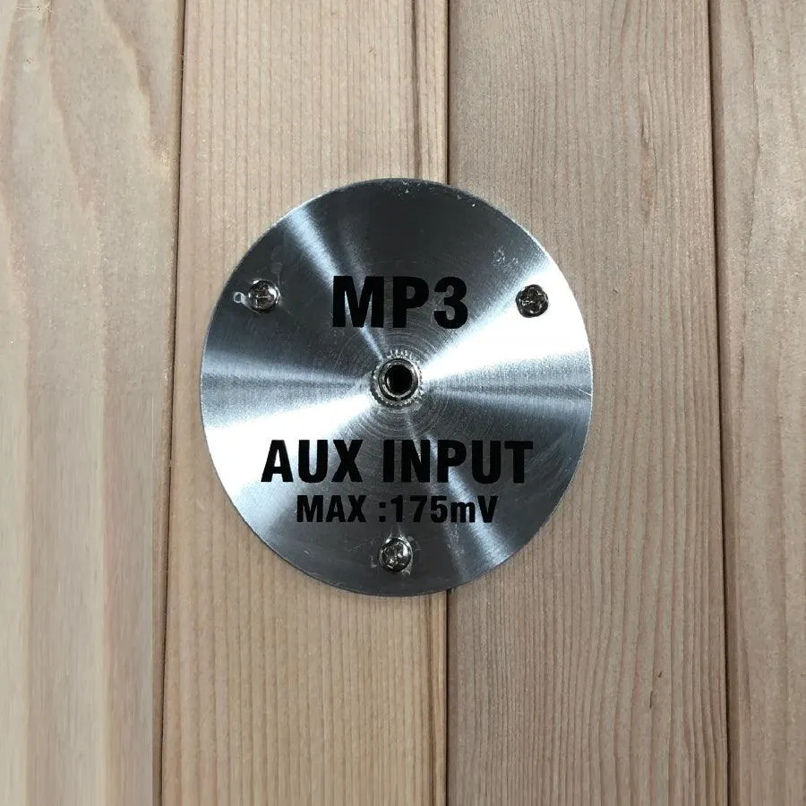 Maxxus "Aspen" Dual Tech 2-Person Low EMF FAR Infrared Sauna - Canadian Hemlock