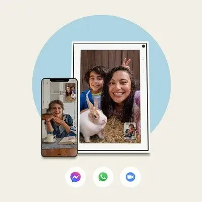 Meta Portal - Smart Video Calling 10" Display - White