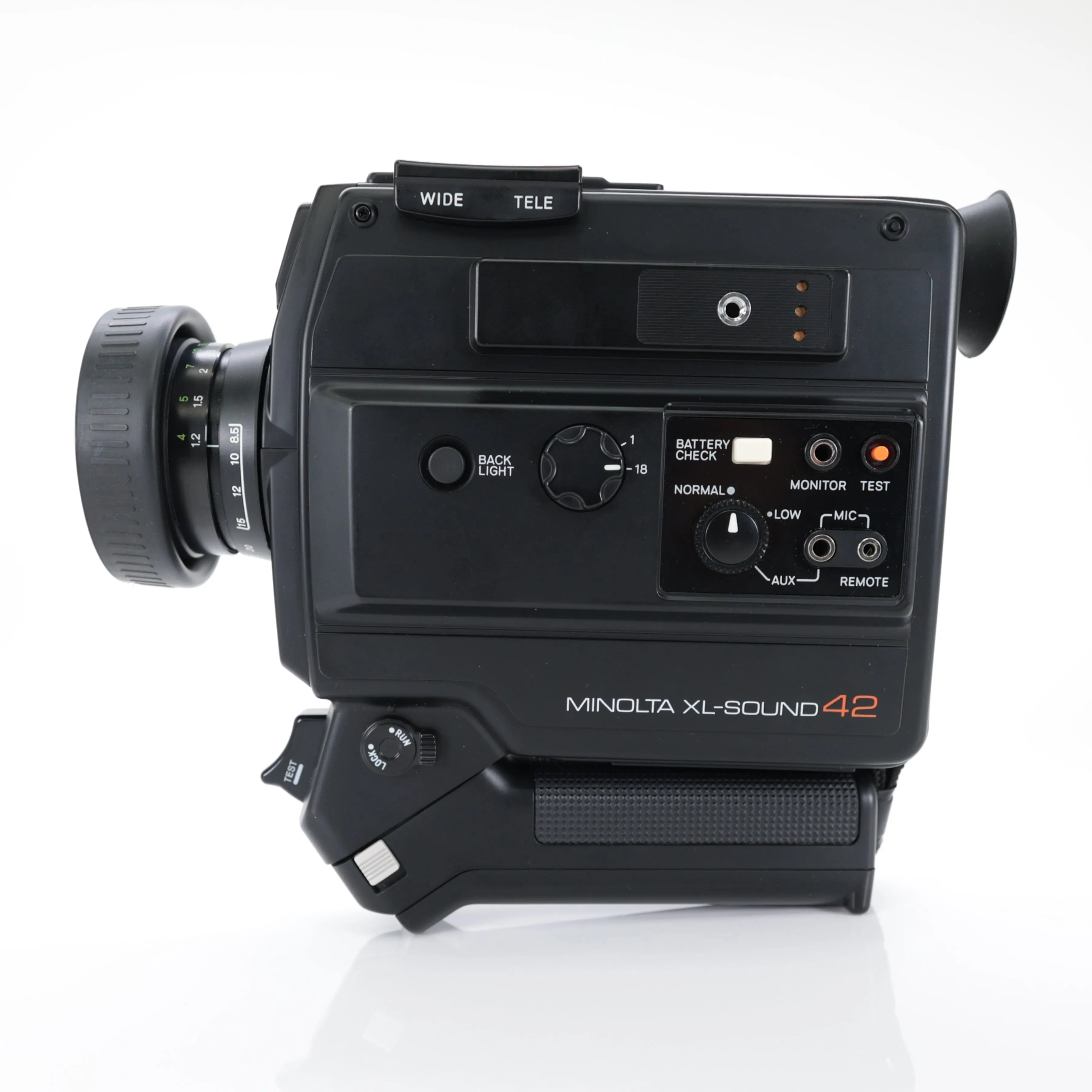 Minolta XL-Sound 42 Super 8 Camera Professionally Serviced and Fully Functioning