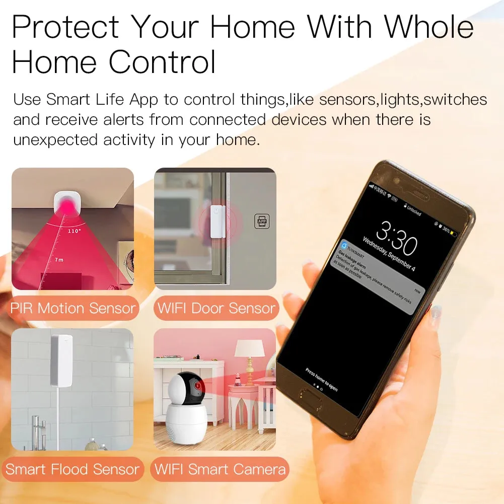 MOES Tuya ZigBee/BLE Smart Gateway Hub Smart Home Bridge Smart Life APP Wireless Remote Controller Works with Alexa Google Home