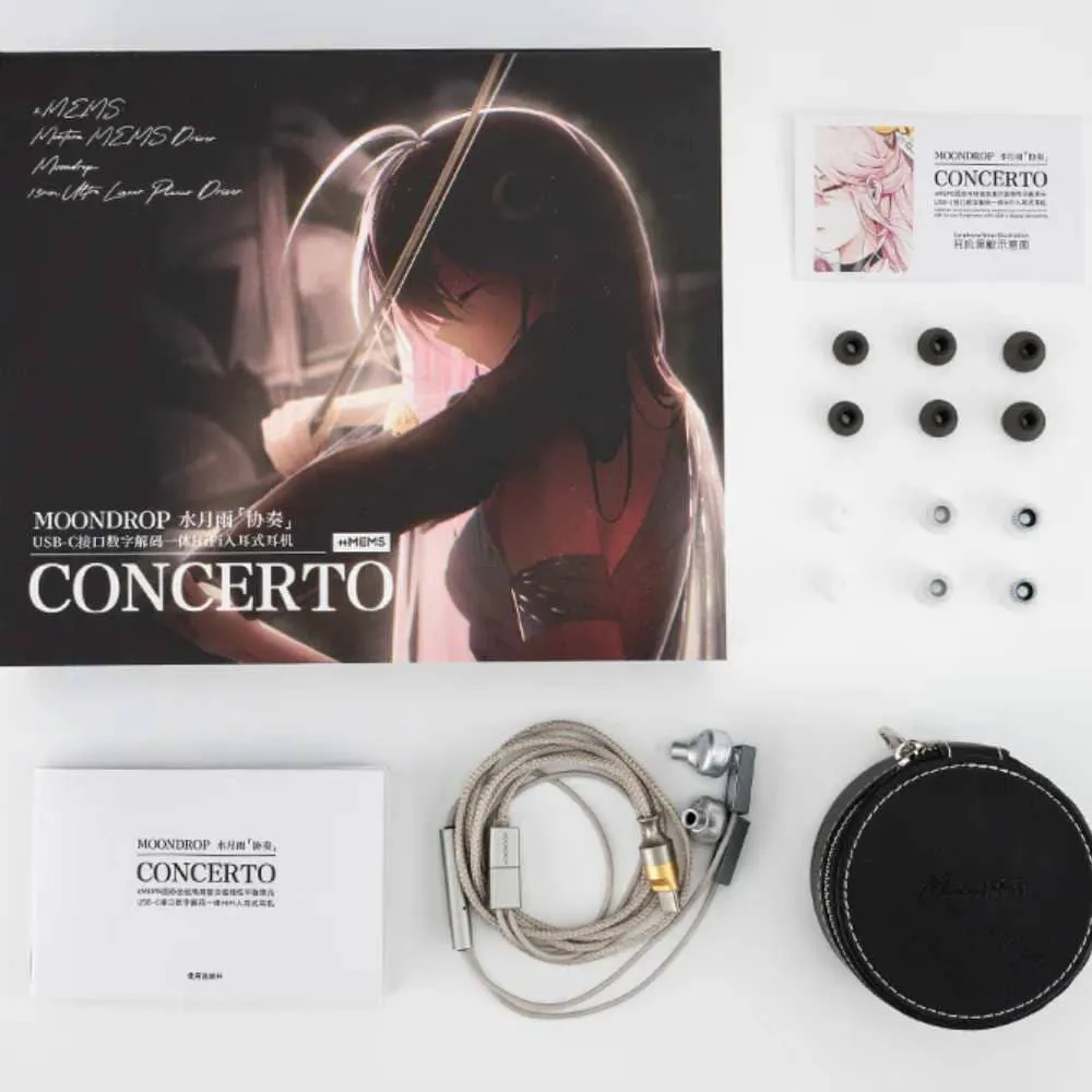 Moondrop Concerto xMES   Planar Drivers In-Ear Earphone