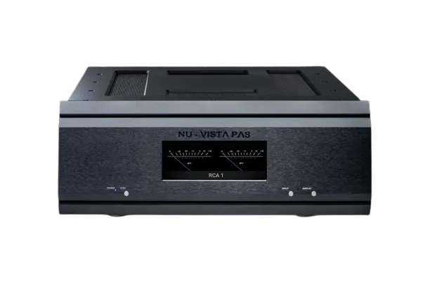 Musical Fidelity MUFTUBNUPASBK Discrete Stereo Power Amplifier w/Separate Power Supply (Black)