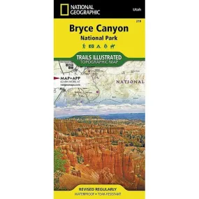 National Geographic Trails Illustrated Bryce Canyon National Park Map