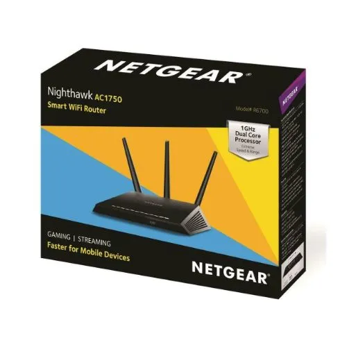 NETGEAR NIGHTHAWK AC1750 SMART WIFI ROUTER (R6700) (A Grade)