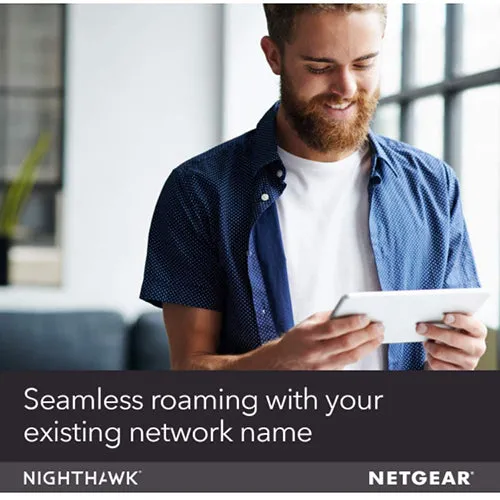 NETGEAR Nighthawk EX7500 AC2200 Tri-Band WiFi Mesh Range Extender (A Grade)
