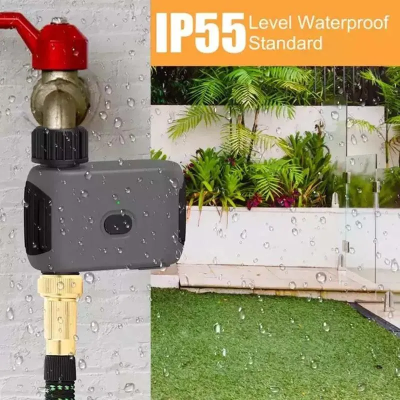 New Design 4 AA Batery Powered Garden Smart Irrigation Wifi Automatic
