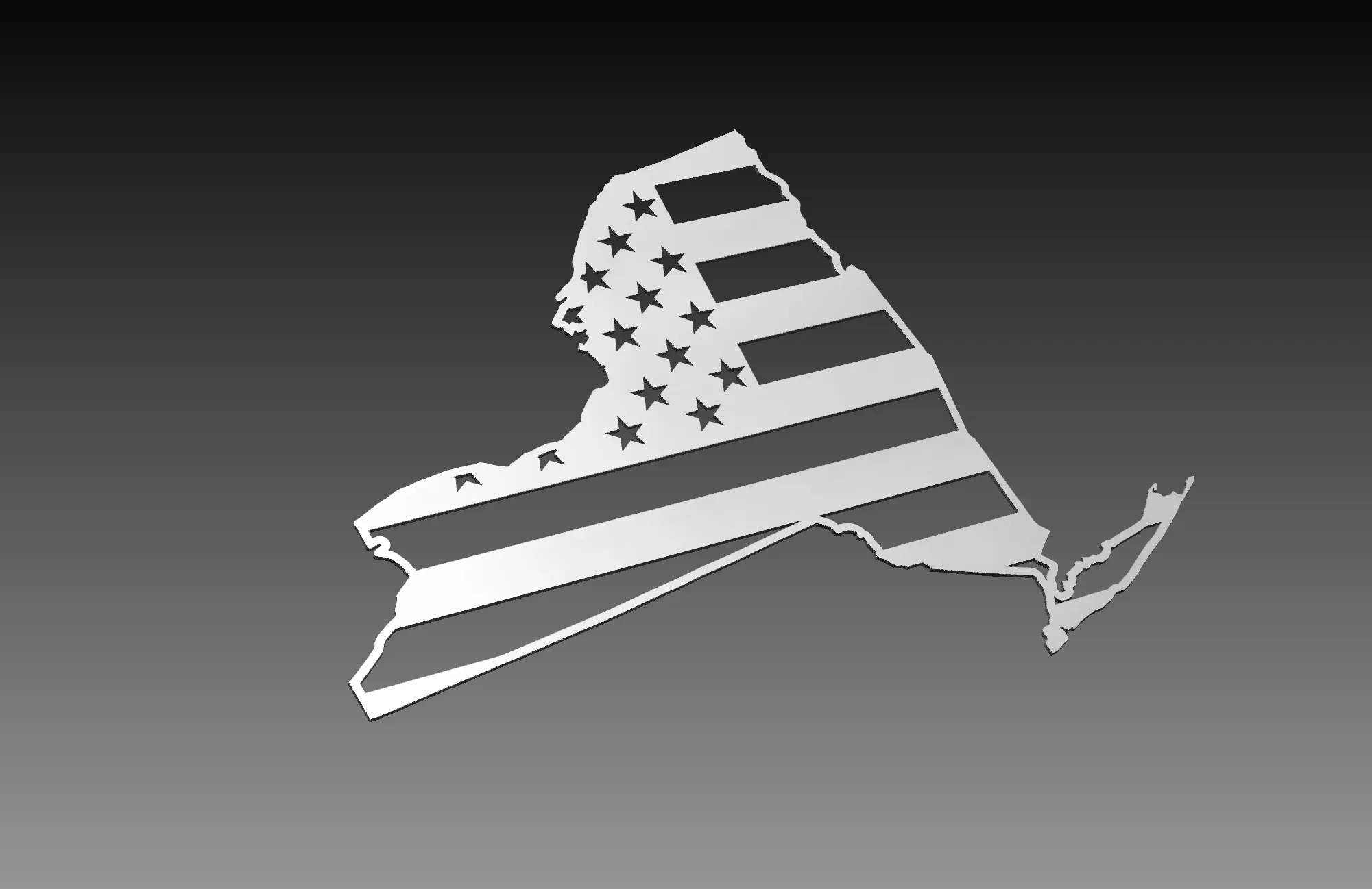 New York State Theme - DXF Cut Ready File Collection
