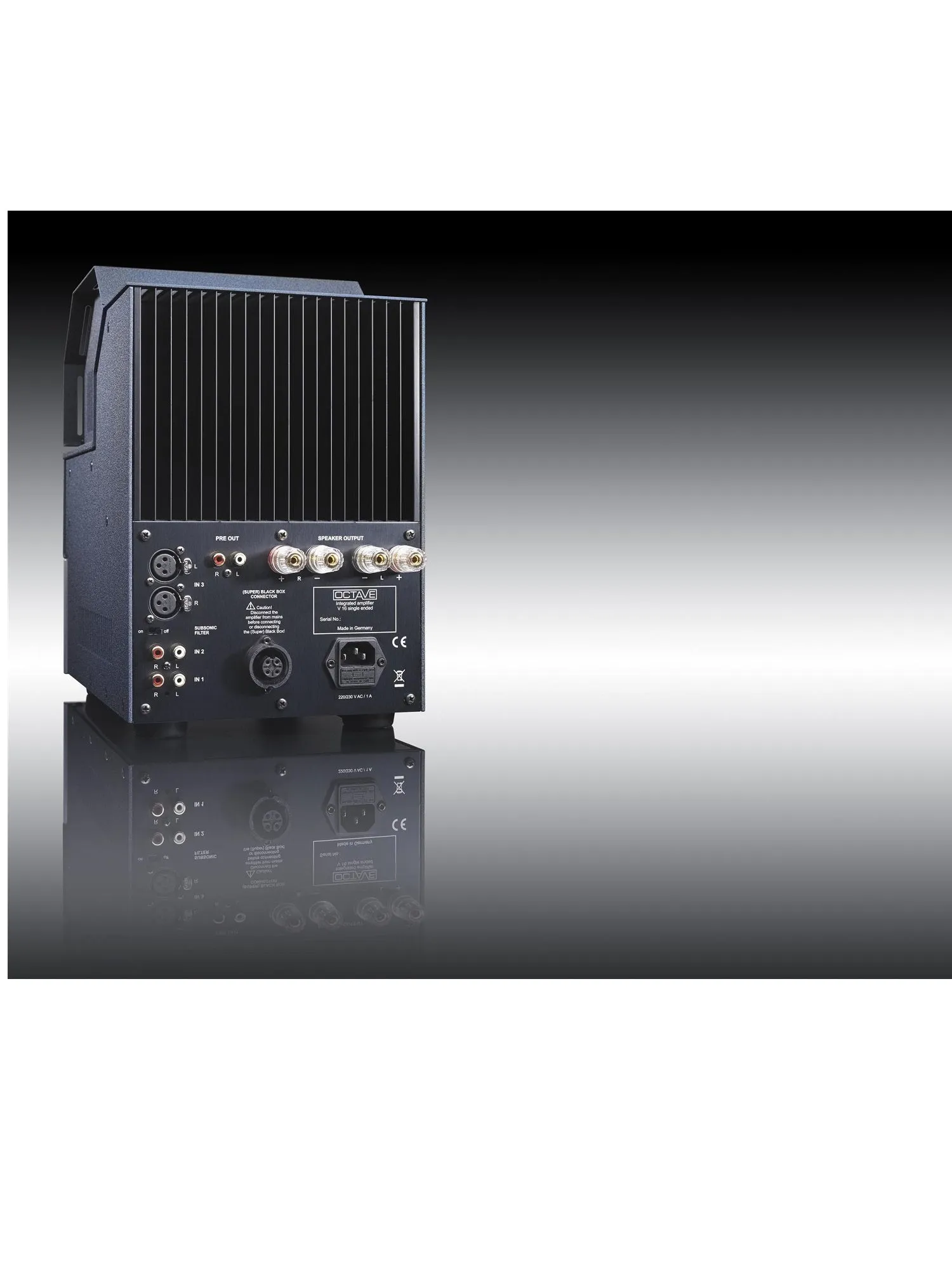 Octave V 16 Single Ended Integrated/Headphone Amplifier