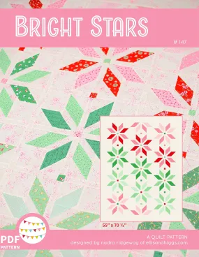 Pattern, Bright Stars Quilt by Ellis & Higgs (digital download)