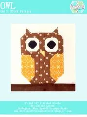 Pattern SET, Autumn Fall Cozy Themed Quilt Blocks by Burlap and Blossom (digital download)