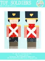 Pattern SET, Christmas Themed Quilt Blocks by Burlap and Blossom (digital download)