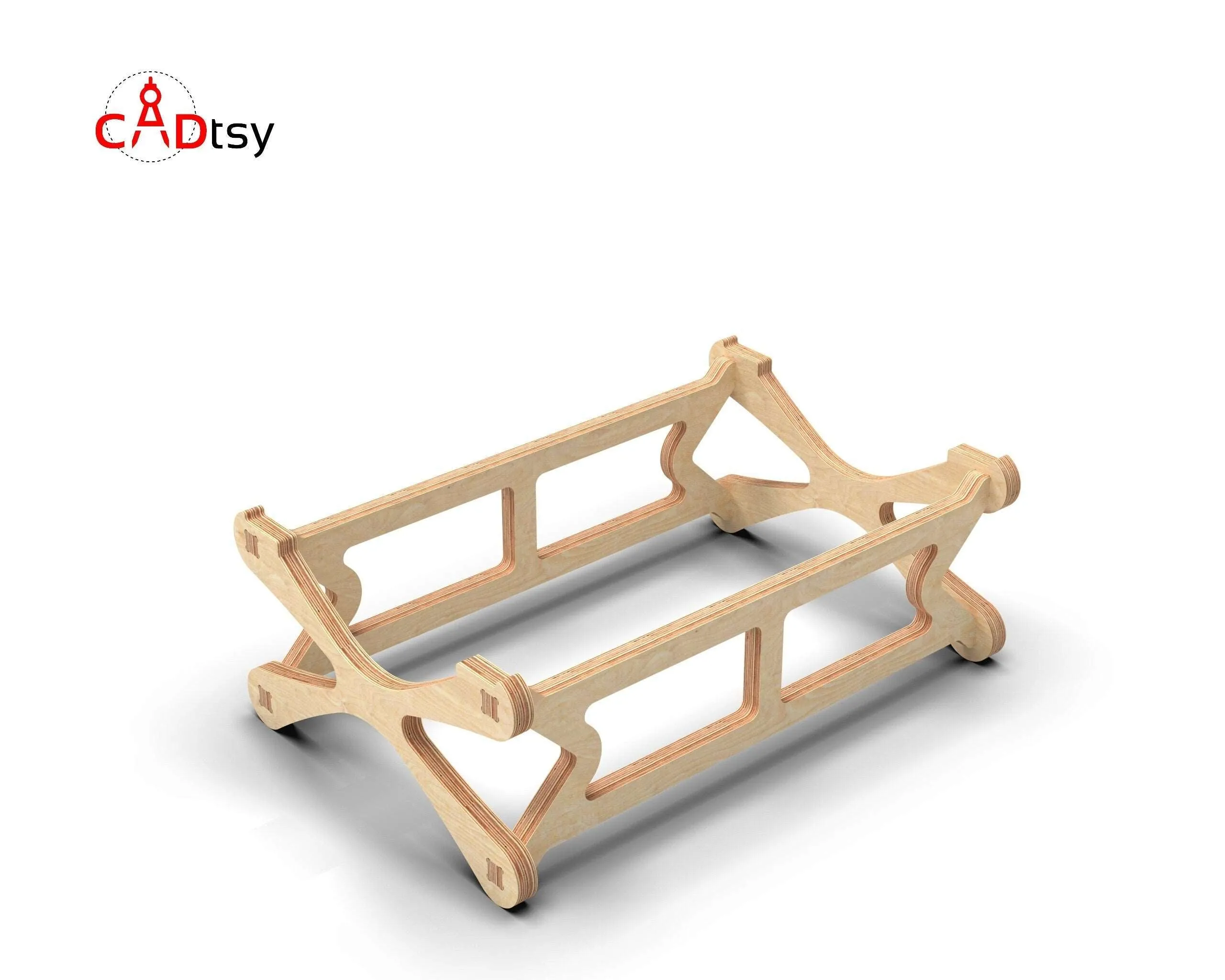 PC Tower Stand DXF / SVG CNC Router Cutting Files