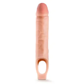 10-Inch Performance Penis Extender Cock Sheath for Enhanced Sexual Performance.
