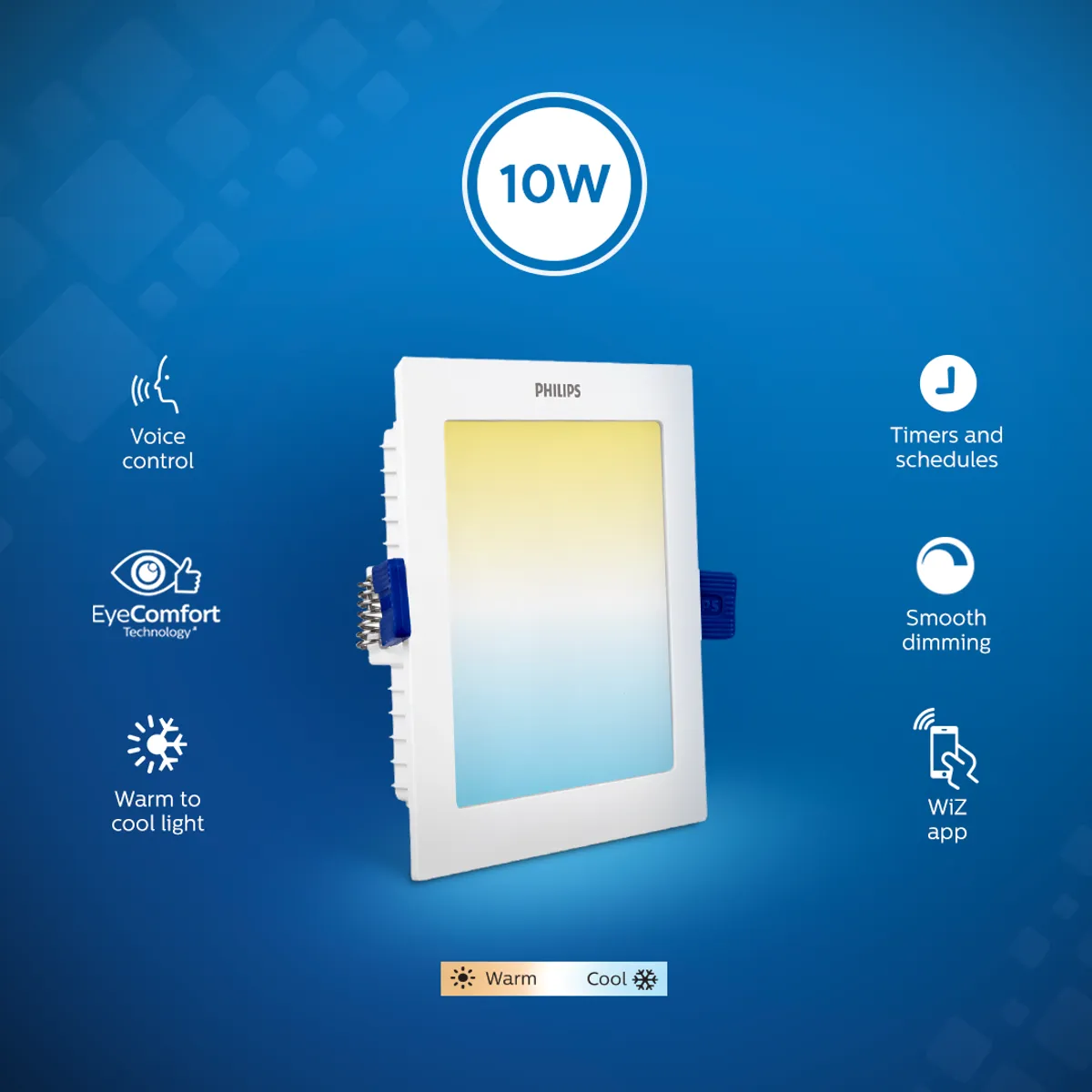 Philips Smart WiFi LED Downlight (Wiz Connected)
