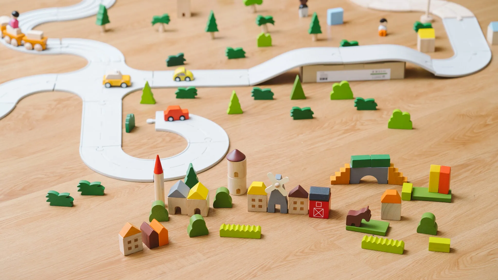 PlanToys Countryside Blocks Set