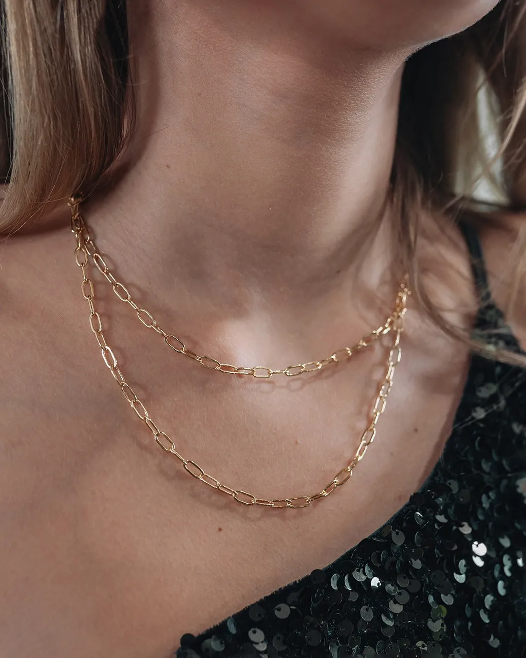 Polished Link Chain Necklace