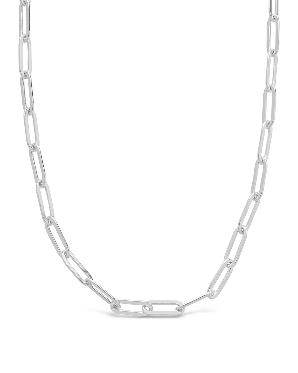 Polished Link Chain Necklace