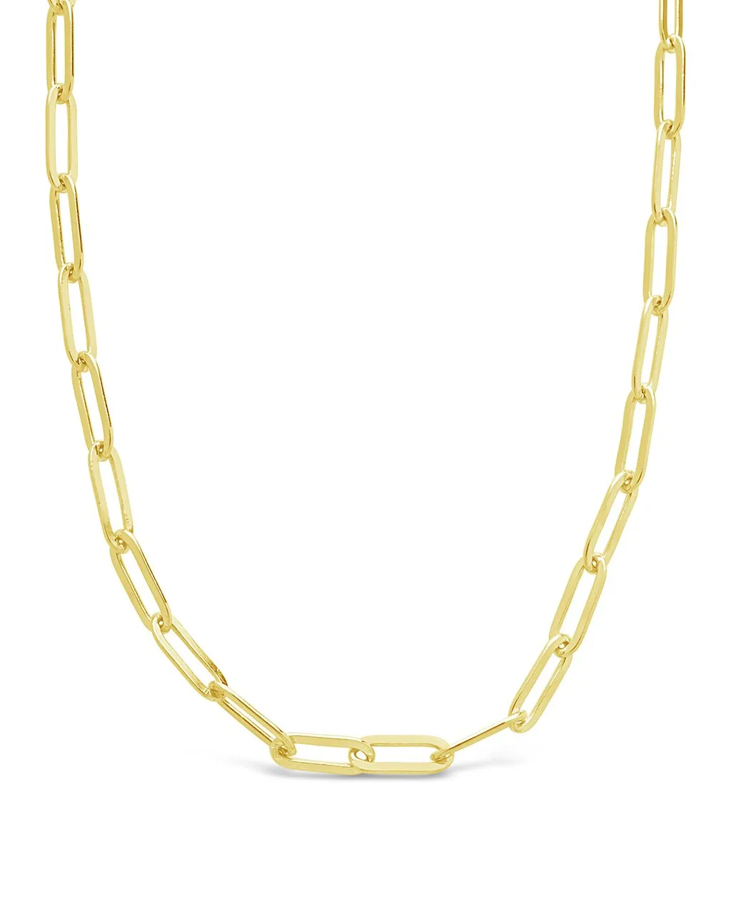 Polished Link Chain Necklace