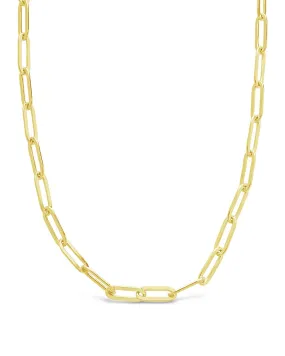 Polished Link Chain Necklace