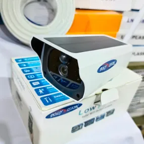 POLYVISION POLY-Y4P Solar WiFi Bullet IP Camera (3.6mm 2MP Lens) with 2-way audio - Brand New