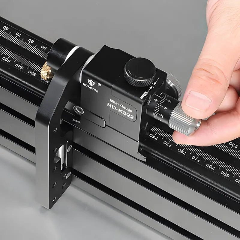 Precision Miter Gauge System for Table Saw