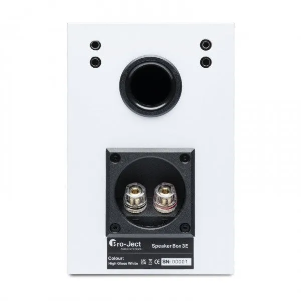 Pro-Ject Speaker Box 3 E Bookshelf Speakers Pair White