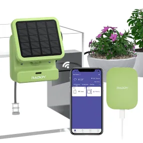 Raddy WS-2 Wi-Fi Drip Irrigation System | APP-Controlled | DIY Automatic Water Pump |  Dual Power Supply