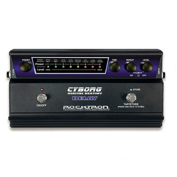 Rocktron CYBORG Digital Delay Guitar Effects Pedal #2503 - USED