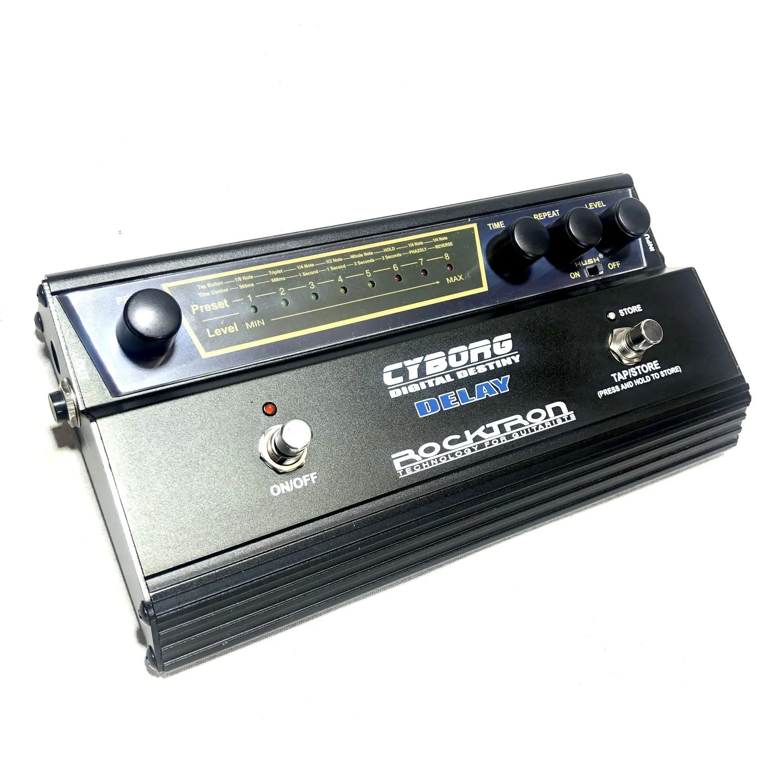 Rocktron CYBORG Digital Delay Guitar Effects Pedal #2503 - USED