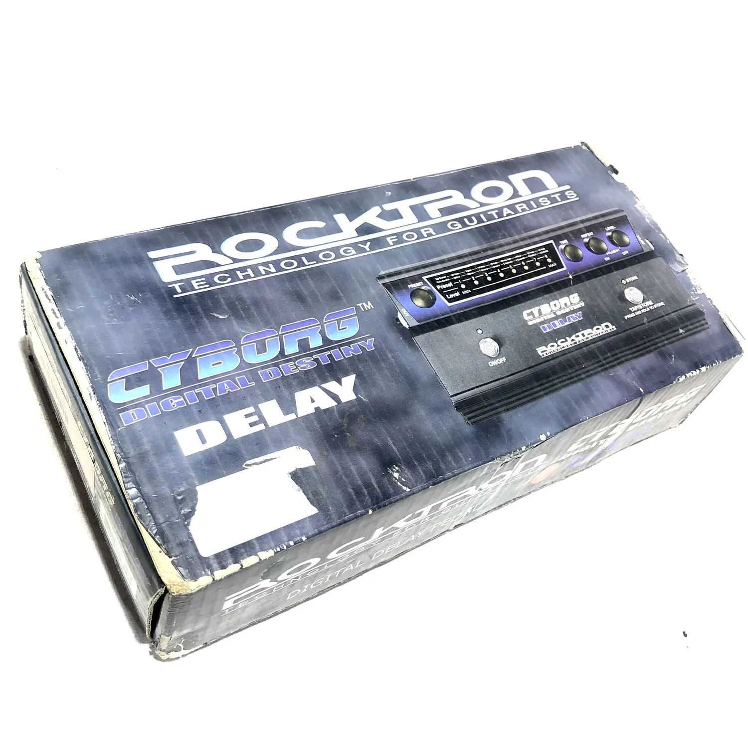Rocktron CYBORG Digital Delay Guitar Effects Pedal #2503 - USED