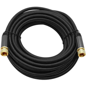 SA-DCAVC01-25 - 25 Foot Digital Audio Video Coaxial Cable - Premium Coax AV Cord