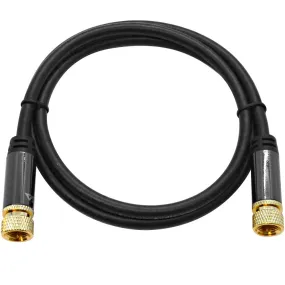 SA-DCAVC01-3 - 3 Foot Digital Audio Video Coaxial Cable - Premium Coax AV Cord