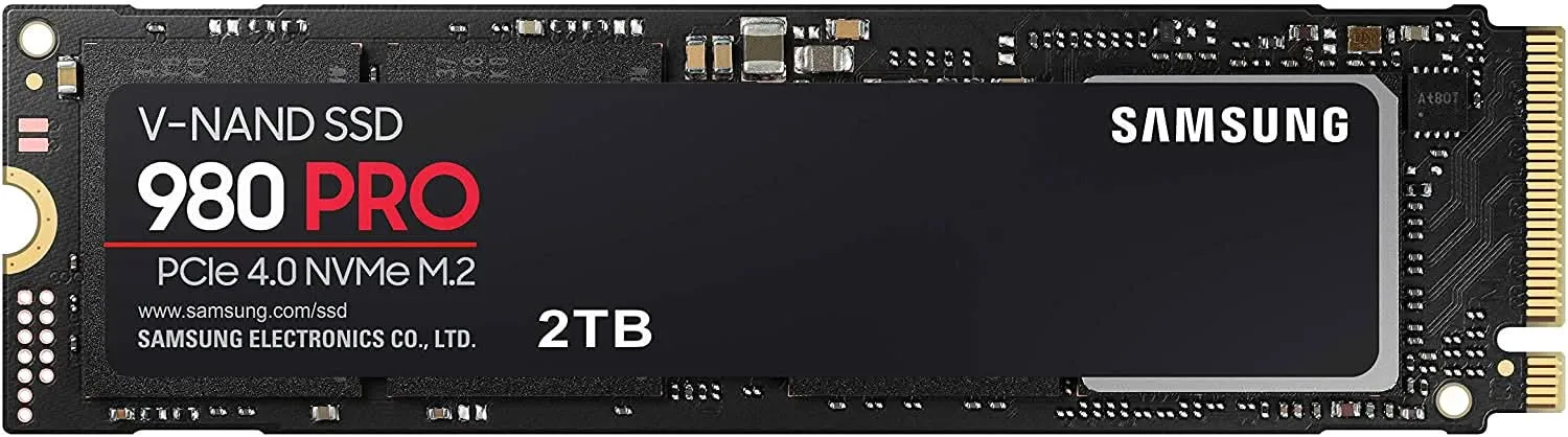 SAMSUNG 980 PRO SSD 2TB PCIE NVME M.2 SSD