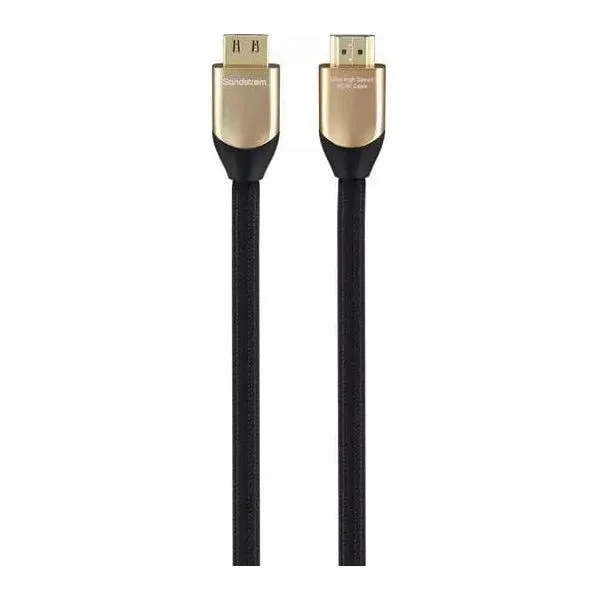 SANDSTROM Gold Series S1HDMI321 Ultra High Speed HDMI 2.1 Cable with Ethernet - 1 m