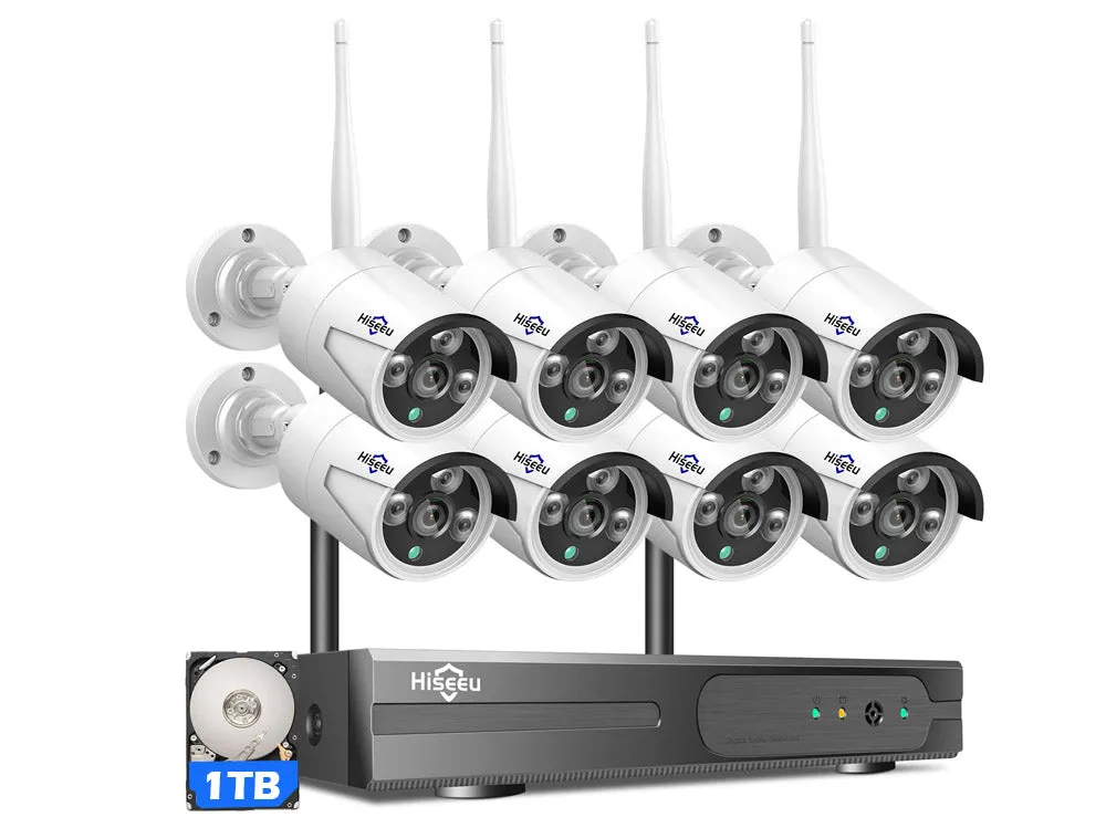 Security Camera System 8 Camera