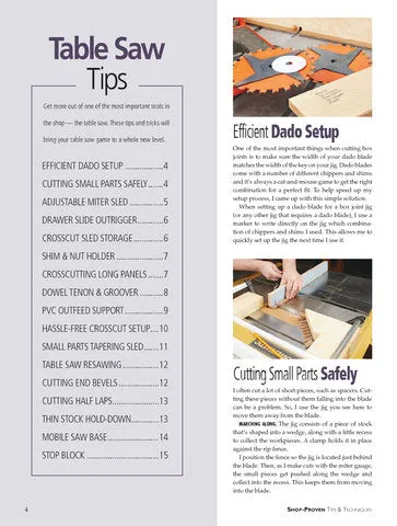 Shop-Proven Tips & Techniques