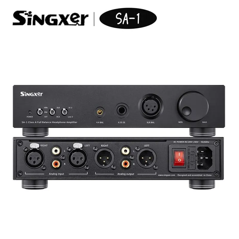 Singxer SA-1 V2 Headphone AMP Fully Balanced Discrete Class A Amp/Preamp