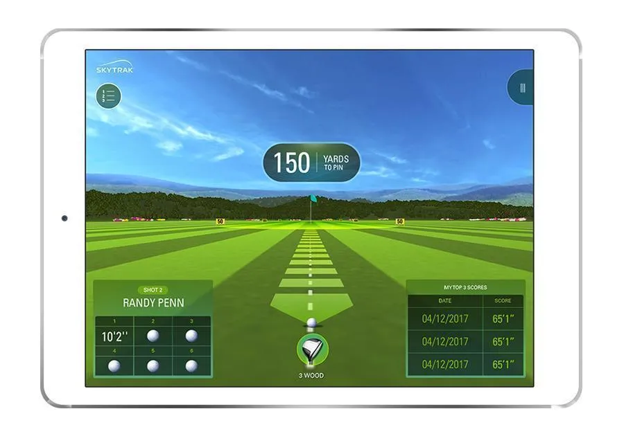 SkyTrak Launch Monitor and Golf Simulator