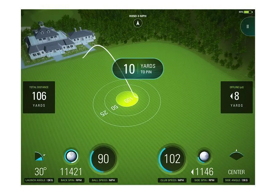 SkyTrak Launch Monitor and Golf Simulator