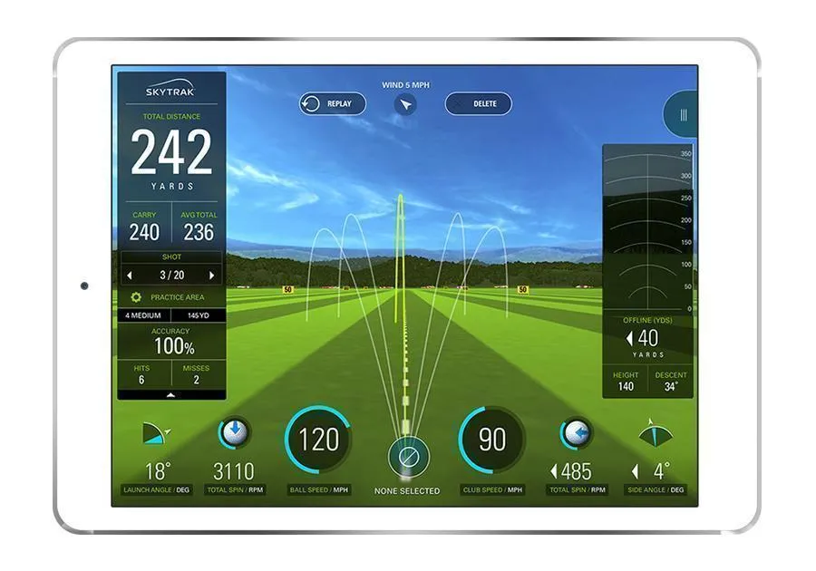 SkyTrak Launch Monitor and Golf Simulator