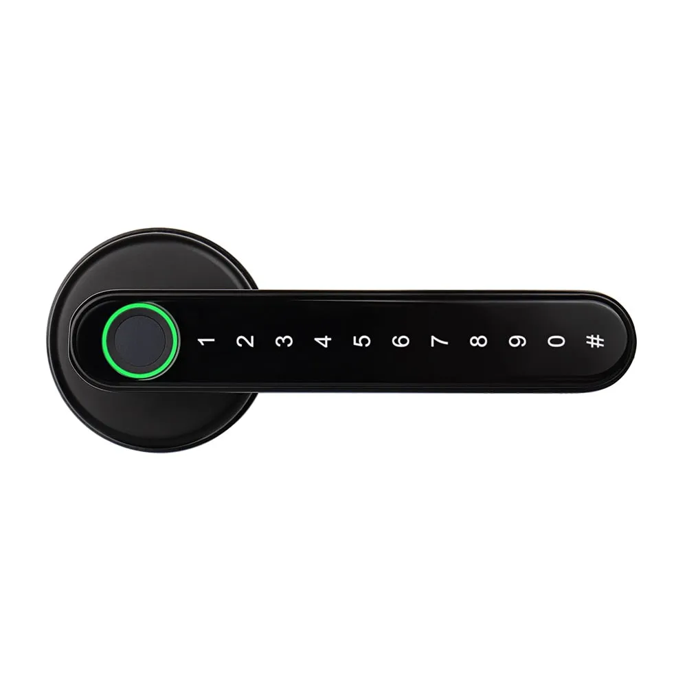 Smart Fingerprint Biometrics Lock For Indoor Wooden Metal Door