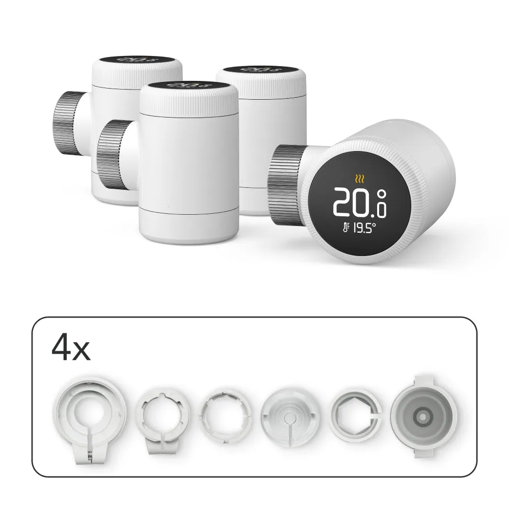 Smart Radiator Thermostat X Quattro Pack