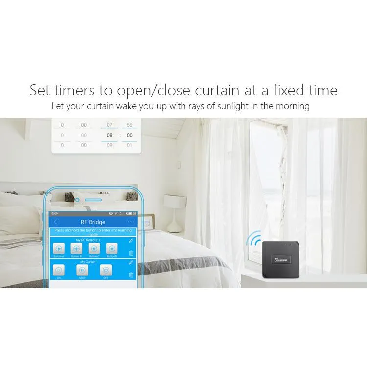 SONOFF® RF Bridge WIFI 433 MHz Replacement Smart Home Automation Universal Switch
