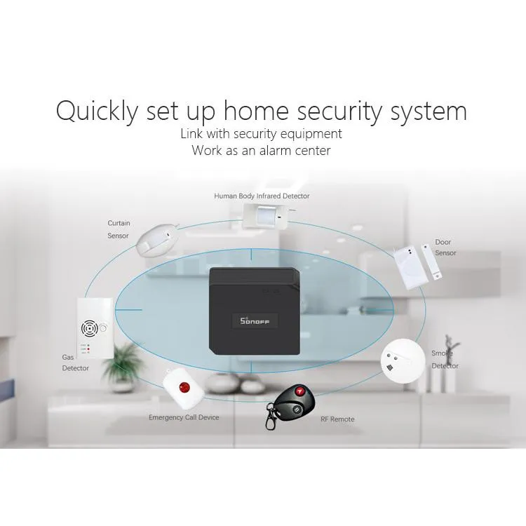 SONOFF® RF Bridge WIFI 433 MHz Replacement Smart Home Automation Universal Switch