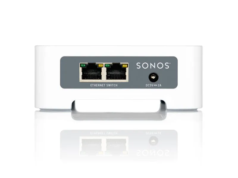 Sonos BRIDGE Connects To Your Router for Wireless Operation With Your Sonos Speaker System