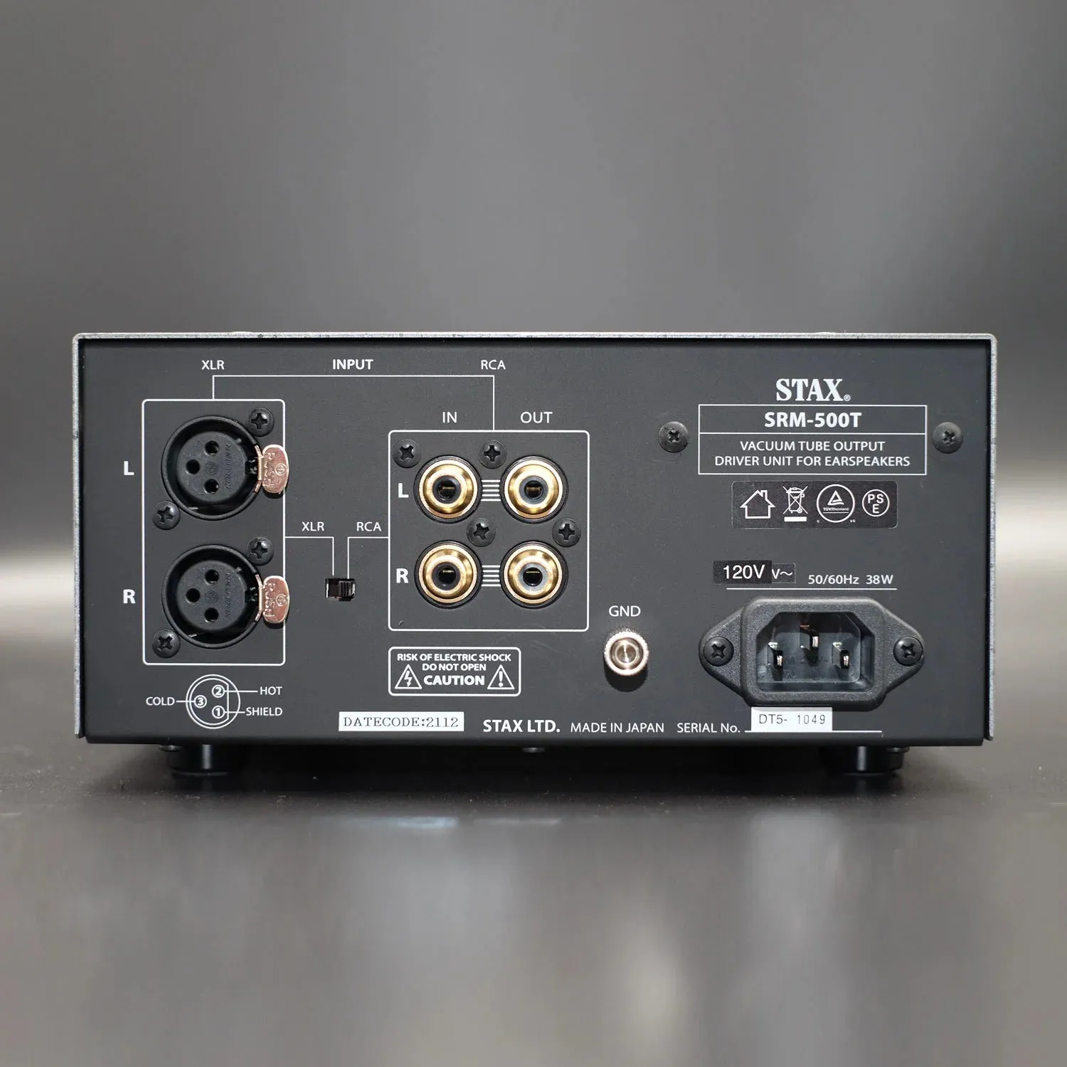 STAX - SRM-500T - Vacuum Tube Driver Unit