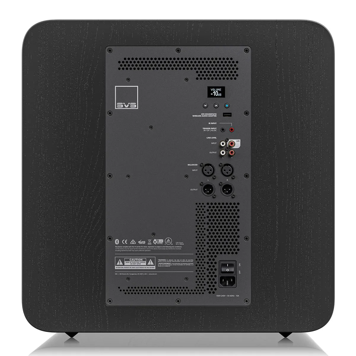 SVS SB17-Ultra R|Evolution 17" Sealed Subwoofer (Oak Black)