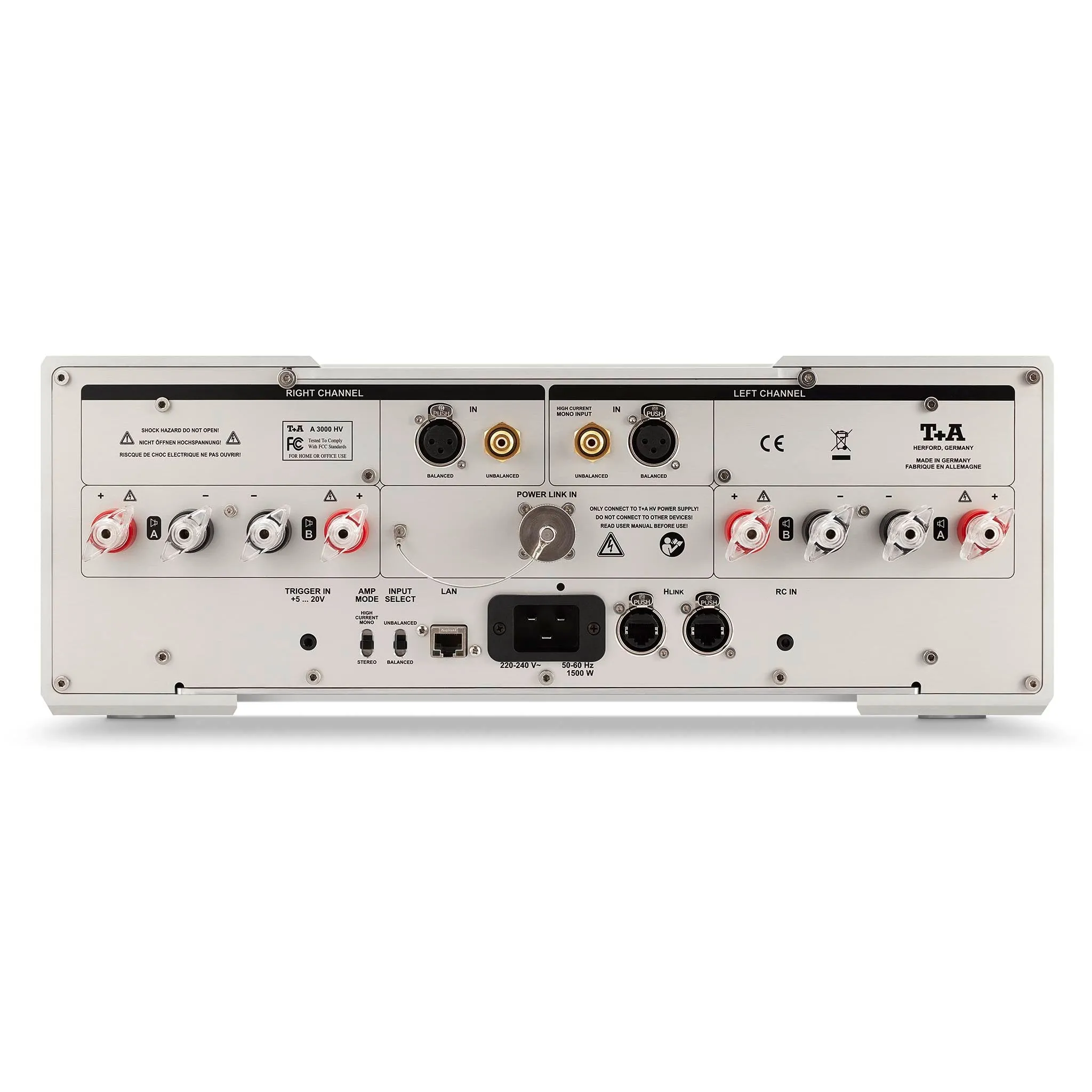 T A Elektroakustik A 3000 HV Mono/Stereo Power Amplifier