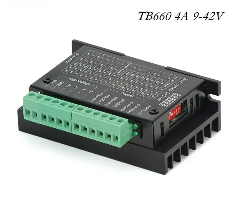 TB6600 Stepper Motor Driver Controller 4A 9~42V TTL 16 Micro-Step CNC 1 Axis
